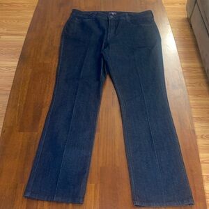 NYDJ Straight Leg Jeans - Deep Indigo